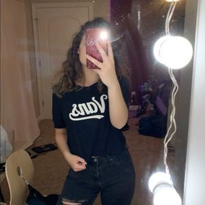 VANS crop tee shirt